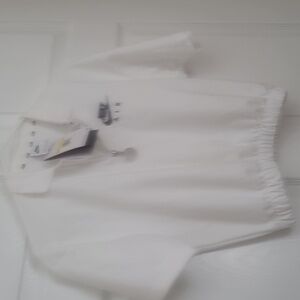 Nike Air White Polo with Logo